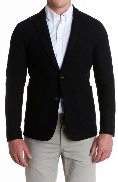 Shop Billy Reid Boiled Wool Sport Coat In Black