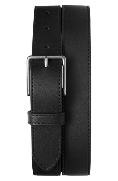 Shinola Leather Belt In Black