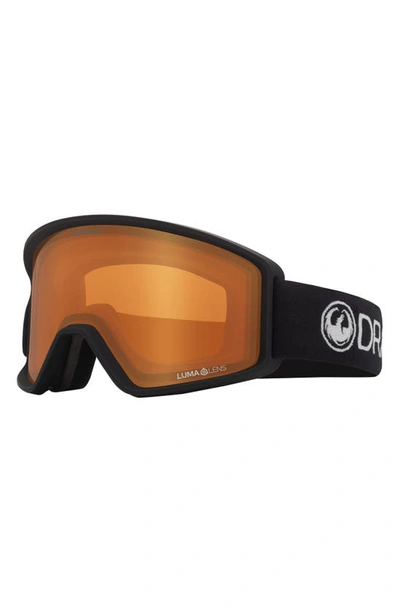 Shop Dragon Dx3 Otg 59mm Snow Goggles In Black/ Llamber