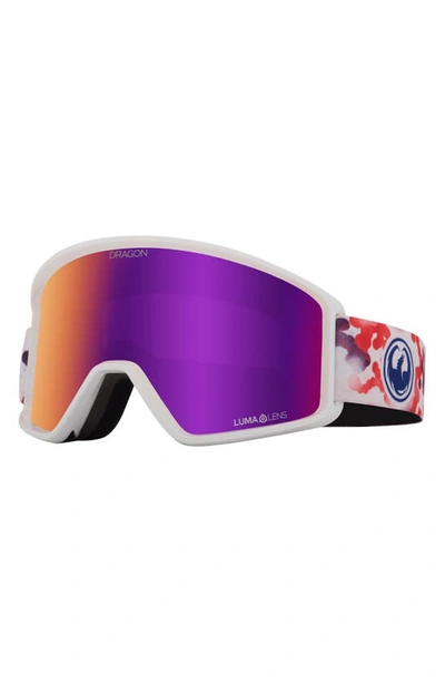 Shop Dragon Dx3 Otg 59mm Snow Goggles In Koilite/ Llpurpleion