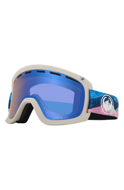Shop Dragon D1 Otg Snow Goggles With Bonus Lens In Mtnbliss/ Llflashbluelldksmk