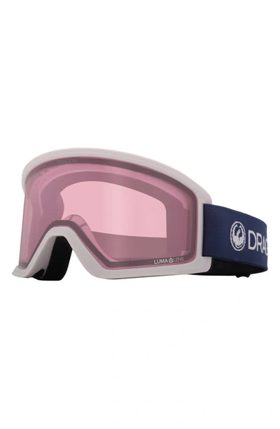 Shop Dragon Dx3 Otg 61mm Snow Goggles With Base Lenses In Blocklilac/ Llltrose