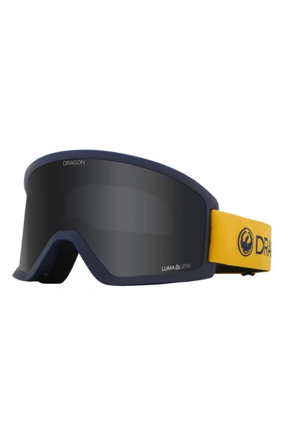 Shop Dragon Dx3 Otg 61mm Snow Goggles With Base Lenses In Blockshadow/ Lldksmk