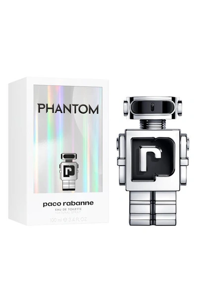 Rabanne Phantom Eau De Toilette Refillable Bottle 5.1 Oz. In Regular