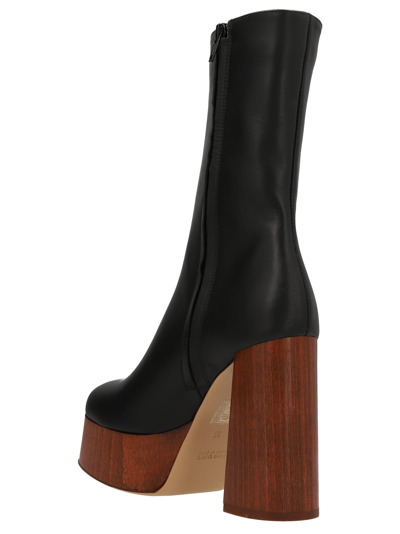 Gia Borghini Rosie 27 Gia Borchini X Rosie Huntington Whiteley Ankle Boots In Black