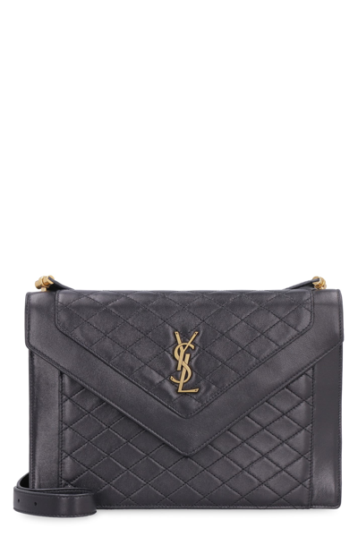 saint laurent mini leather gaby cross body bag