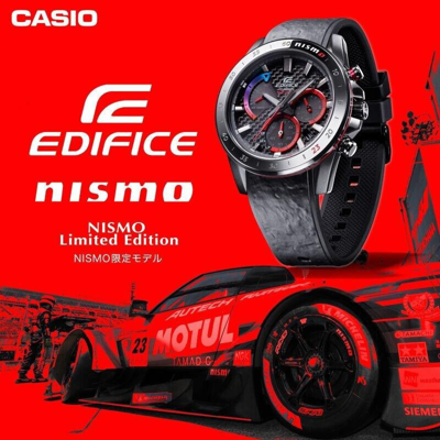 Pre-owned Casio Edifice Solar Nismo Limited Edition Eqs-930nis-1ajr Men's Japan