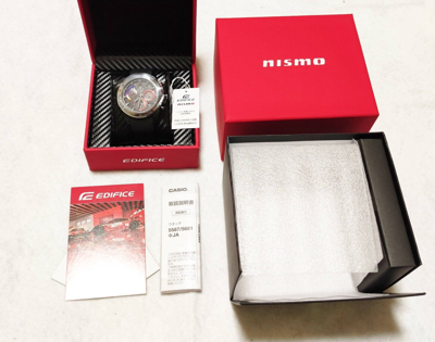 Pre-owned Casio Edifice Solar Nismo Limited Edition Eqs-930nis-1ajr Men's Japan