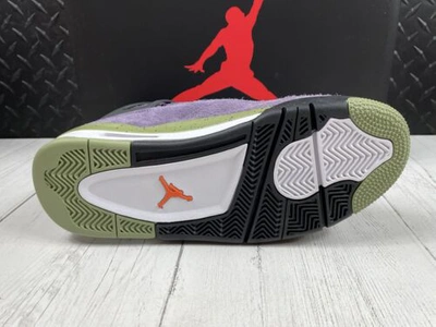 Pre-owned Jordan Size 8.5 W -  4 Retro Canyon Purple 2022 Aq9129 500 Ds In Hand Ships Asap