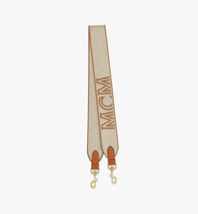 MCM Aren Shoulder Strap in Cubic Monogram Webbing main image 0