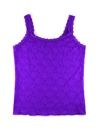 Shop Hanky Panky Plus Size Signature Lace Classic Cami In Purple