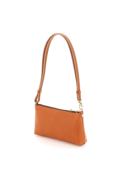 Shop Il Bisonte 'lucia' Leather Shoulder Bag In Brown