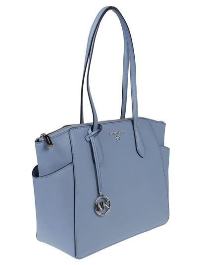  Michael Kors Marilyn Medium Top Zip Tote Chambray One Size :  Clothing, Shoes & Jewelry