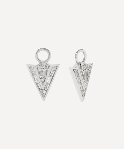 Shop Annoushka 18ct White Gold Flight Arrow Diamond Earring Drops
