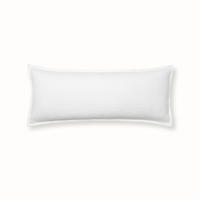 Boll & Branch Organic Waffle Pillow Cover In White