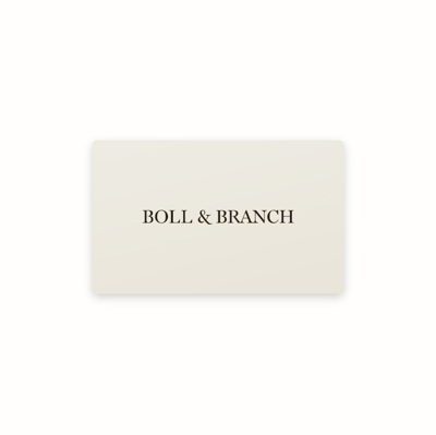 Shop Boll & Branch Gift Card