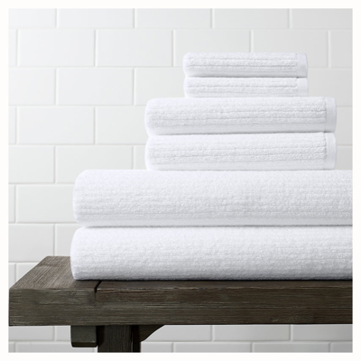 Boll & Branch Organic Spa Bath Towel Set In White