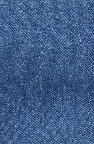 Shop Reformation Sunny Denim Crop Top & Jeans Set In Cascade