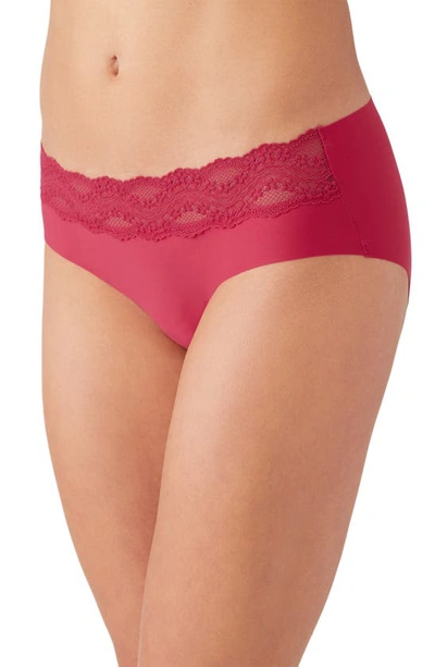 Shop B.tempt'd By Wacoal B.bare Hipster Panties In Persian Red