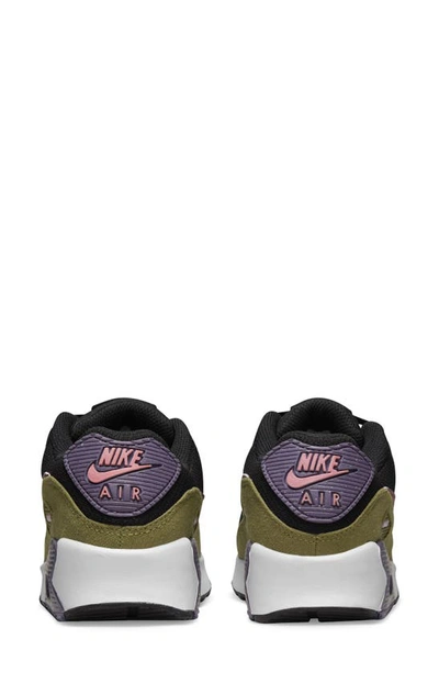 Shop Nike Air Max 90 Sneaker In Black/ Pilgrim/ Purple/ Pink