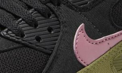 Shop Nike Air Max 90 Sneaker In Black/ Pilgrim/ Purple/ Pink