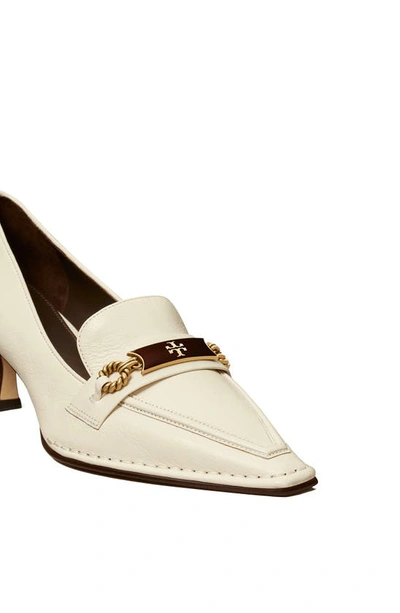 Shop Tory Burch Perrine Pointed Toe Pump In New Ivory