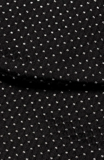 Shop Eton Pin Dot Silk Bow Tie In Black