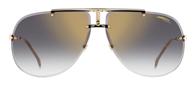 Shop Carrera 1052/s Fq 02f7 Aviator Sunglasses In Grey