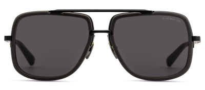Shop Dita Mach-one Drx-2030-v-gry-blk-59 Navigator Sunglasses In Grey