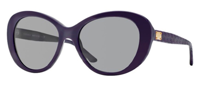 Shop Versace Ve 4273 51094s Cat Eye Sunglasses In Blue