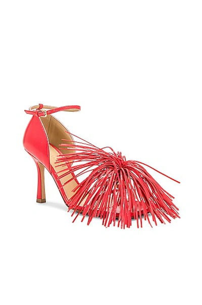 Bottega Veneta Stretch Ankle Strap Sandals In Sunburst
