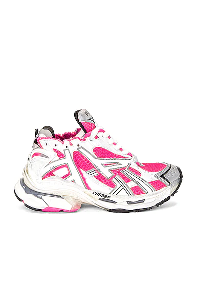 balenciaga runners pink