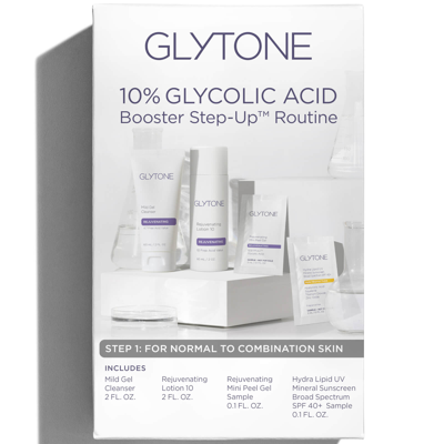 Shop Glytone 10% Glycolic Acid Booster Step-up Routine: Step 1 For Normal To Combination Skin