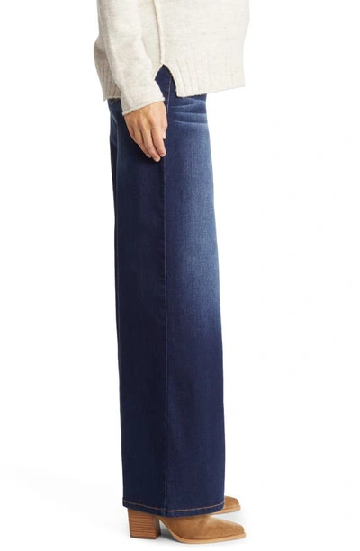 Shop 1822 Denim Over The Bump High Waist Wide Leg Maternity Jeans In Lennox