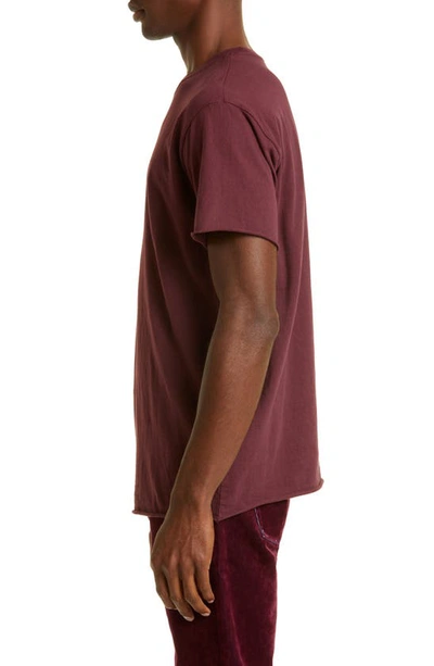 Shop John Elliott Anti Expo Crewneck T-shirt In Burgundy