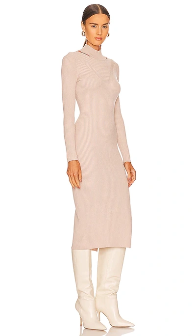 Heartloom Miller Midi Dress In Buff