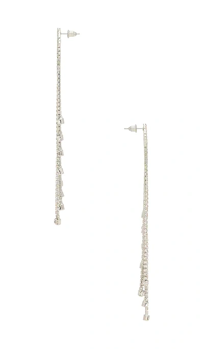 Shop 8 Other Reasons Extra Long Dangle Earrings In Silver