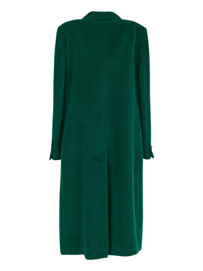 Shop Tagliatore Jole Coat In Green
