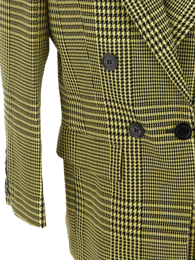 Shop Alexandre Vauthier Oversize Jacket In Yellow