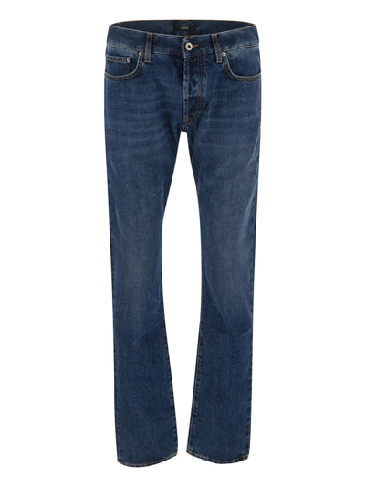 Shop 14 Bros Cheswick Jeans In Blue