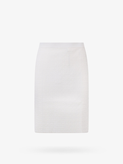 Shop Givenchy Skirt In Beige