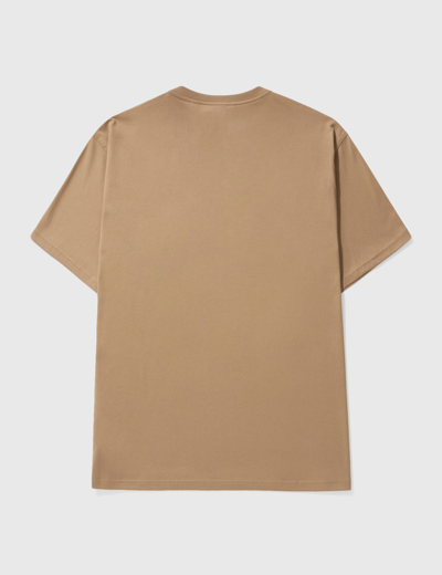 Shop Burberry Oak Leaf Crest Cotton Oversized T-shirt In Brown