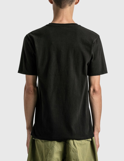 Shop Stussy Le Violon Pigment Dyed T-shirt In Black