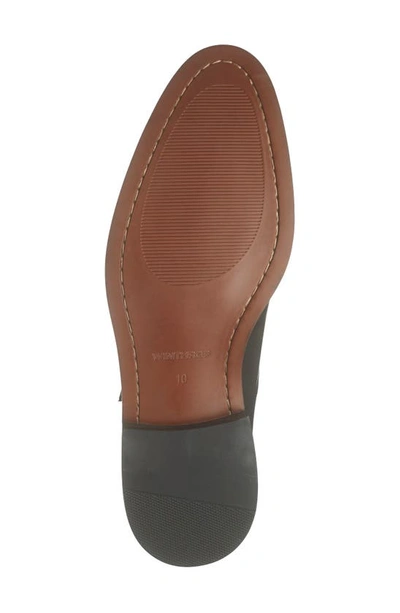 Winthrop Parklane Suede Double Monk Strap Shoe In Black