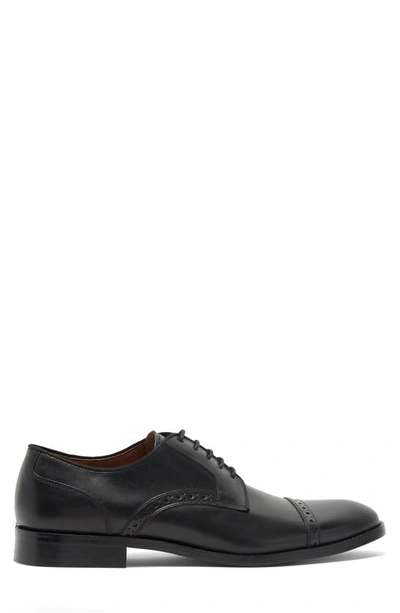 Shop Winthrop Oakwood Cap Toe Derby In Black