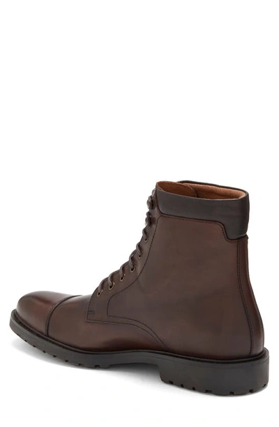 Shop Winthrop Oakridge Lug Sole Boot In Chestnut