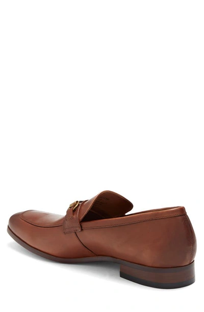 Winthrop Sherman Bit Strap Loafer In Cognac