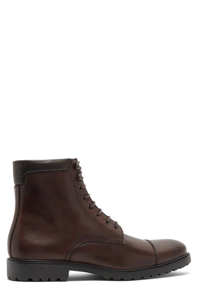 Shop Winthrop Oakridge Lug Sole Boot In Chestnut