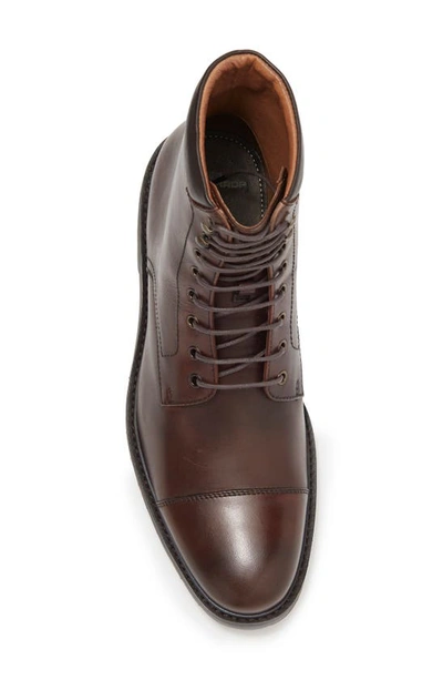 Shop Winthrop Oakridge Lug Sole Boot In Chestnut