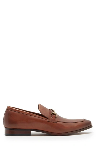 Winthrop Sherman Bit Strap Loafer In Cognac